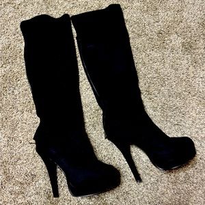 Kardashian Knee High Boots